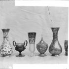 Üvegnegatív - üvegedények az Iparművészeti Múzeumból