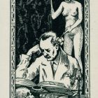 Ex libris - dr. Szeiler Tivadar