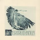 Ex libris - Gertrud Kolb