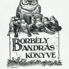 Ex libris - Borbély András könyve