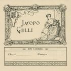 Ex libris - Jacopo Gelli