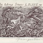 Ex libris - Sydney S. Blake