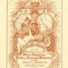 Ex libris - Marie Magdalene Gräfin zu Leiningen-Westerburg