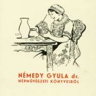 Ex libris - Némedy Gyula dr.