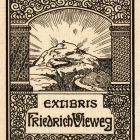 Ex libris - Friedrich Vieweg