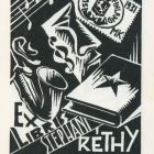 Ex libris - Stephani Réthy