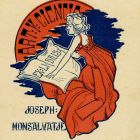 Ex libris - Joseph Monsalvatje