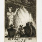 Ex libris - Reisinger Jenő könyve