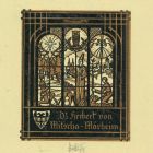 Ex libris - Dr. H. von Mitscha-Märheim