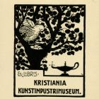 Ex libris - Kristiania Kunstindustrimuseum