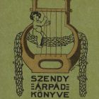 Ex libris - Szendy Árpád könyve