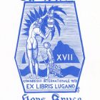 Ex libris - Hans Kruse, XVII. Congresso Internationale  Lugano