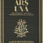 Terv - Ars Una Művészeti Szemle, címlap