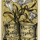 Ex libris - Paul Nicolaus Ratajczak