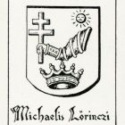 Ex libris - Michaelis Lőrinczi