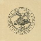 Ex libris - P. E. Ahlquist