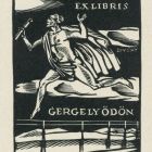 Ex libris - Gergely Ödön