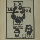 Terv - ex libris Maróti Dorka