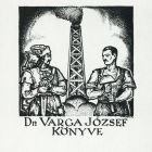 Ex libris - Dr. Varga József könyve