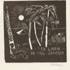 Ex libris - dr. Vág Sándor