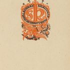 Ex libris - N. Sziráky Krisztina könyve