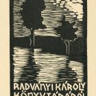 Ex libris - Radványi Károly könyvtárából (ipse)