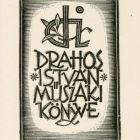 Ex libris - Drahos István műszaki könyve