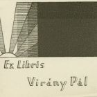 Ex libris - Virány Pál