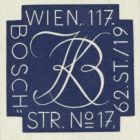 Ex libris - K B