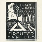 Ex libris - ifj. Reuter Camillo