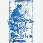 Ex libris - Dvoreci dr. Kontsek Miklós