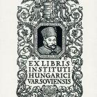 Ex libris - Instituti Hungarici Varsoviensis