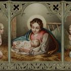 Szentkép - Mária a gyermek Jézussal és két angyallal