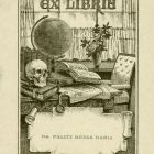 Ex libris - Dr. Palitz Rózsa Maria