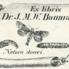 Ex libris - dr. JMW Baumann