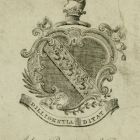 Ex libris - Adam Bettesworth Perry címeres