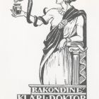 Ex libris - Bakondiné Klári doktor könyveiből