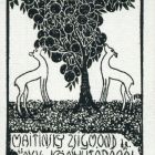 Ex libris - Maitinsky Zsigmond dr. és neje könyvtárából