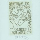 Ex libris - Albert Kalame