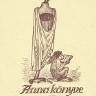 Ex libris - Anna könyve (Lagler Anna)