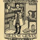Ex libris - Miles W. Graves