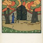 Képeslap - Wiener Werkstätte sorozat