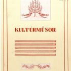 Terv - címlap: Kultúrműsor