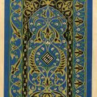 Műlap - faldísz-ornamentika a Tabriz-i mecsetből