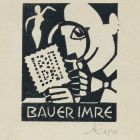 Ex libris - Bauer Imre