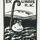 Ex libris - R. K. (Radványi Károly?)