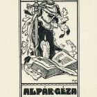 Ex libris - Alpár Géza