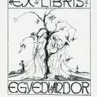 Ex libris - Egyedi Andor