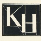 Szignet - KH monogram