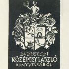 Ex libris - Dr. dusesdi Középesy László könyvtárából